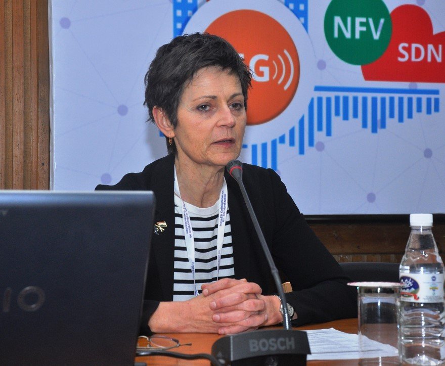 Margot Dor, Director Strategy ETSI addressing the Third Workshop of India-EU Cooperation on ICT Standardization